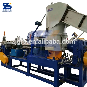 Линия по переработке EPS пенополистирол двойной экструзии этапы