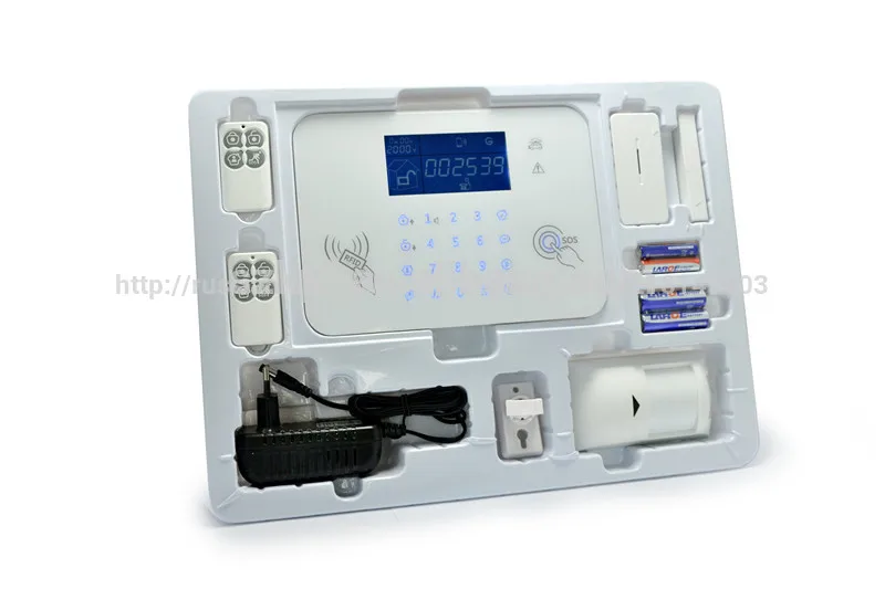 экран lcd сигнализация проводной мини сенсорную клавиатуру