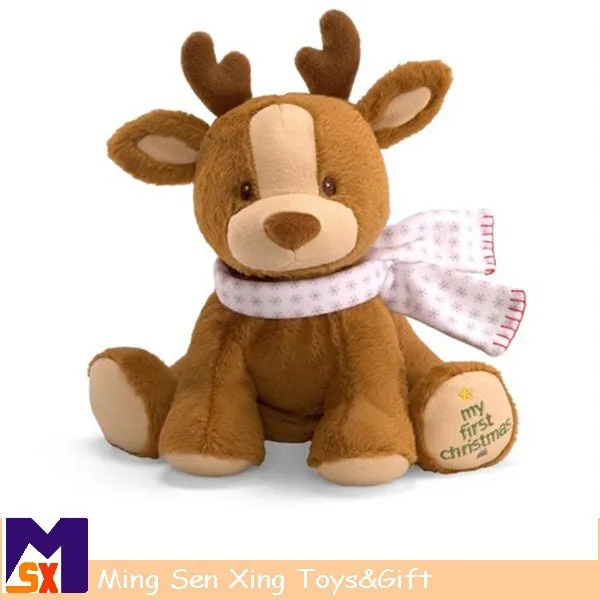 wholesale china christmas moose stuffed and plush toys