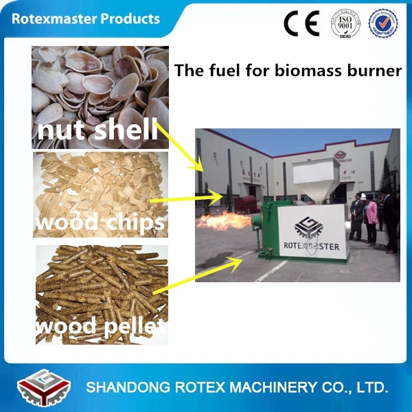 Energy saving pellet burner /wood dust biomass burners /biomass burning machine to replace coal fired boiler