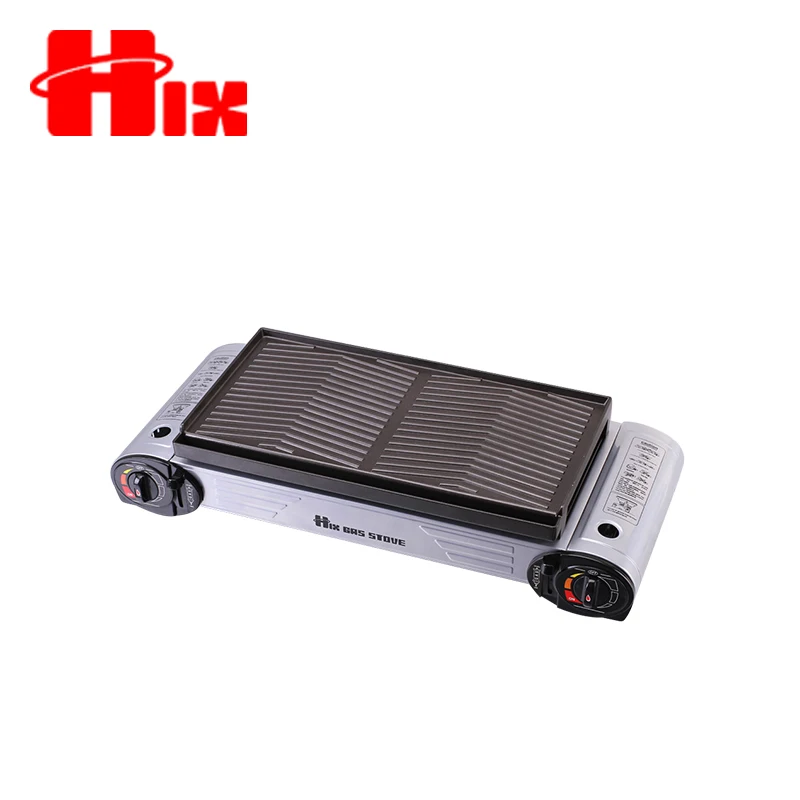 2018 different kinds of 2 burner slim outdoor gas stove set