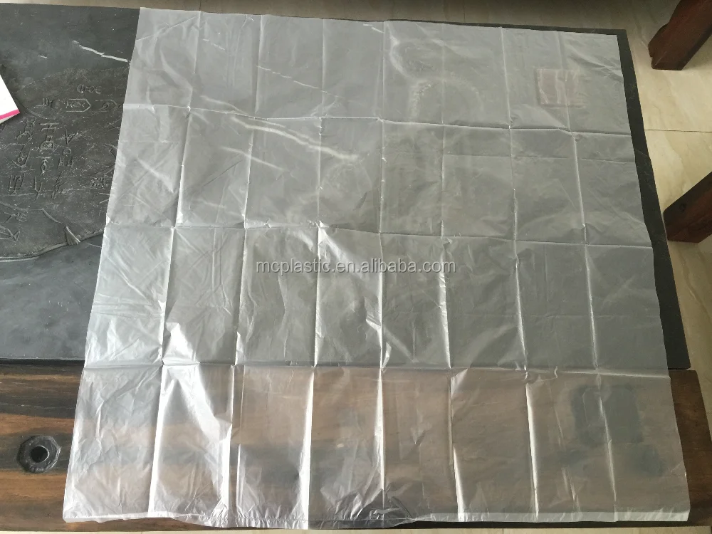 
transparent bin Liner bags in roll Low pressure inner membrane bag 
