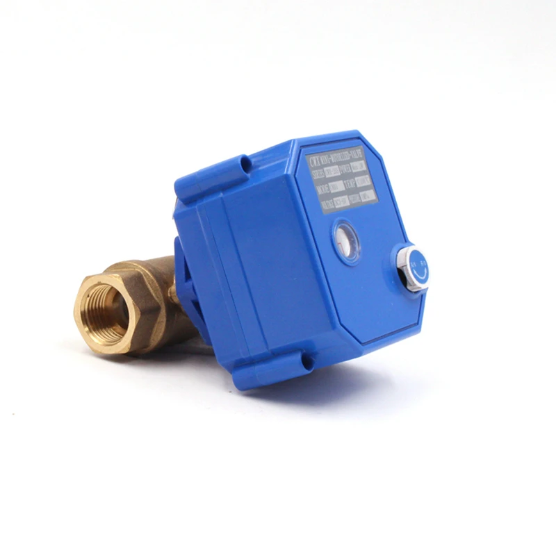 Motorized Valve for Water Treatment HVAC Auto Control 5V 12V 24V 110V 220V