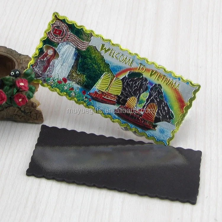 Custom Cities paris souvenir fridge magnet