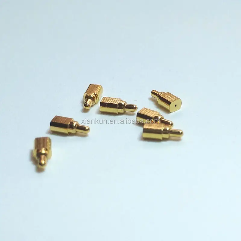 Pogo pin for tablet PC device plug connectors