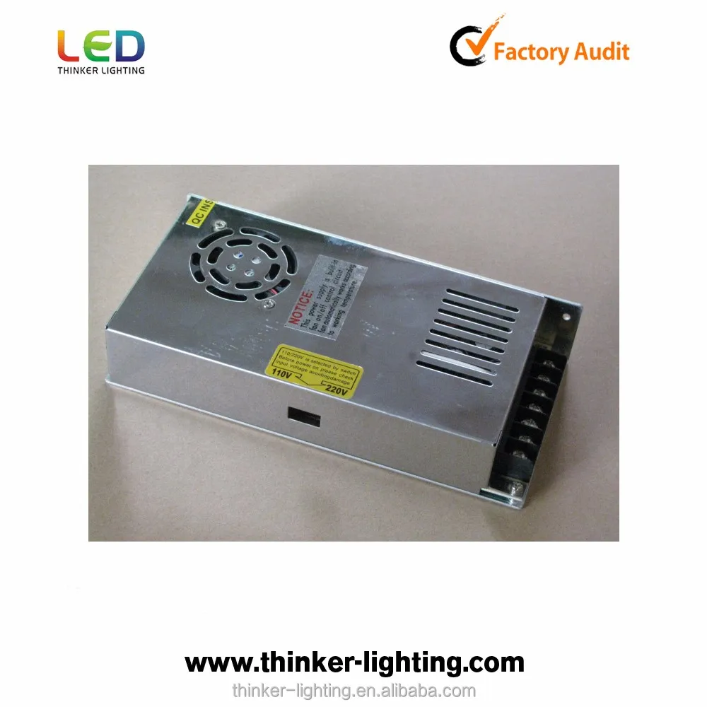 100w mental case cover strip led switching model power supply adapter