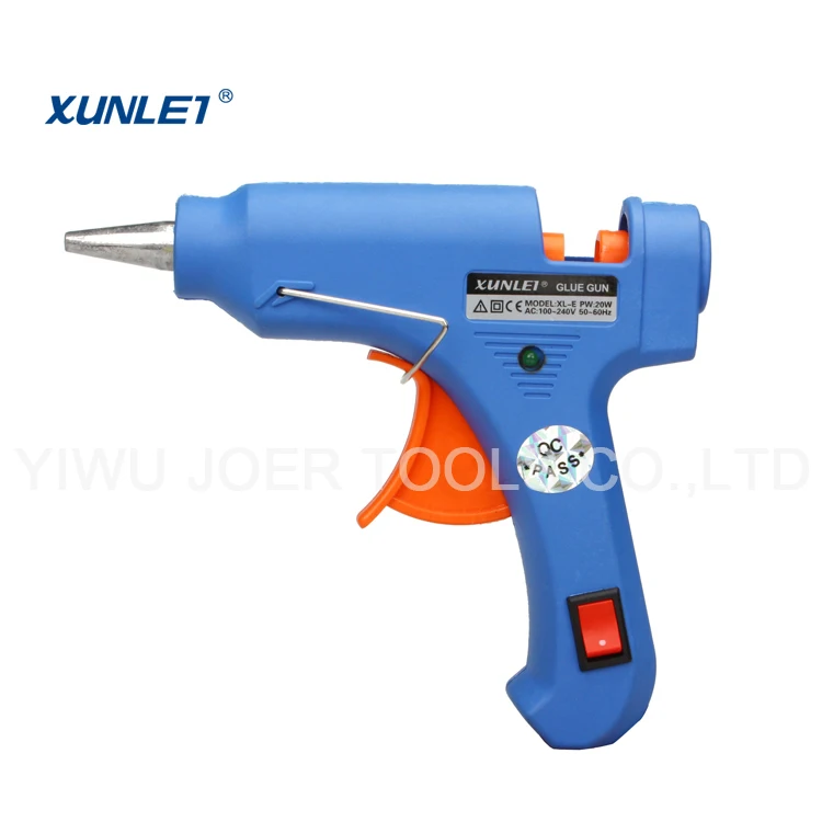 Factory directly sale blue 20w Hot Melt Glue Gun