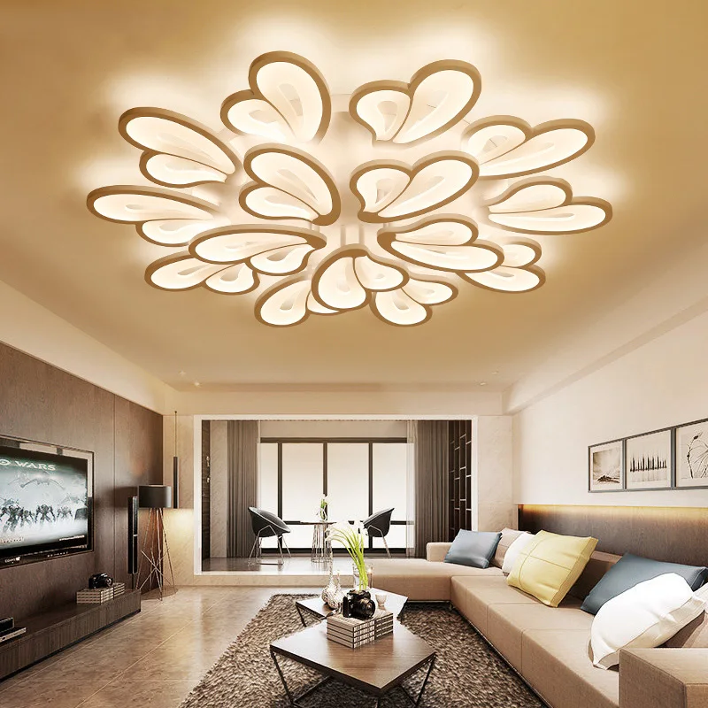 Creative butterfly model LED ceiling light acrylic home ceiling lighting for living room