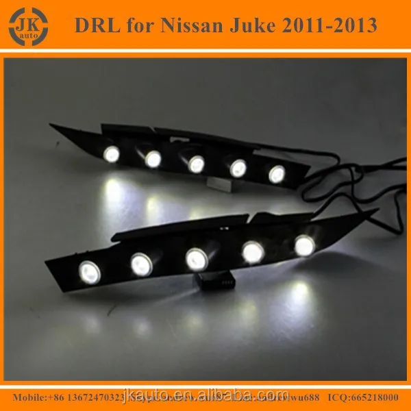 
 Лидер продаж, светодиодные противотуманные фары ДХО для Nissan Juke, отличное качество, светодиодный дневной свет для Nissan Juke 2011-2013  