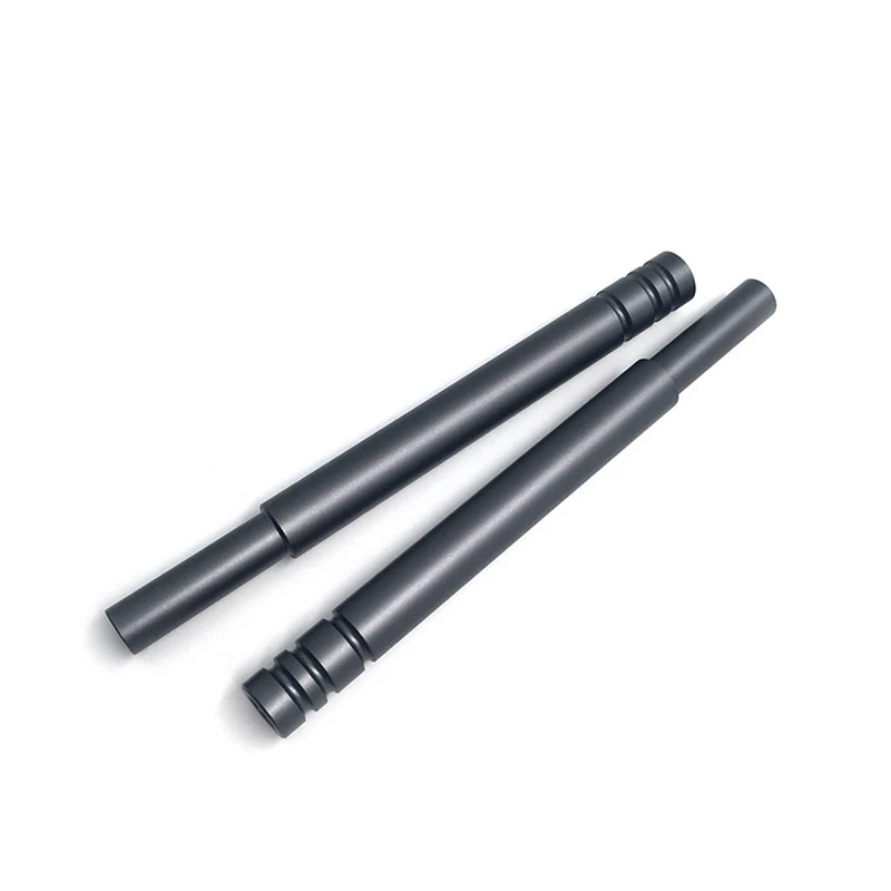 Turning telescopic internally threaded hollow pipe round anodized aluminum tube