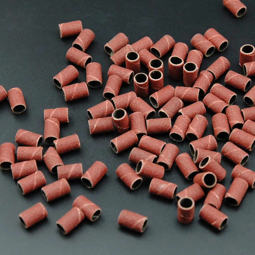 
Sanding Bands nail drill bits for Nail Manicure Pedicure #80 #120 #180 
