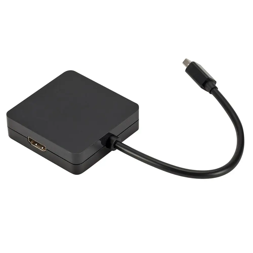 3 в 1Mini Display Port DP к DVI VGA HDMI кабель адаптера