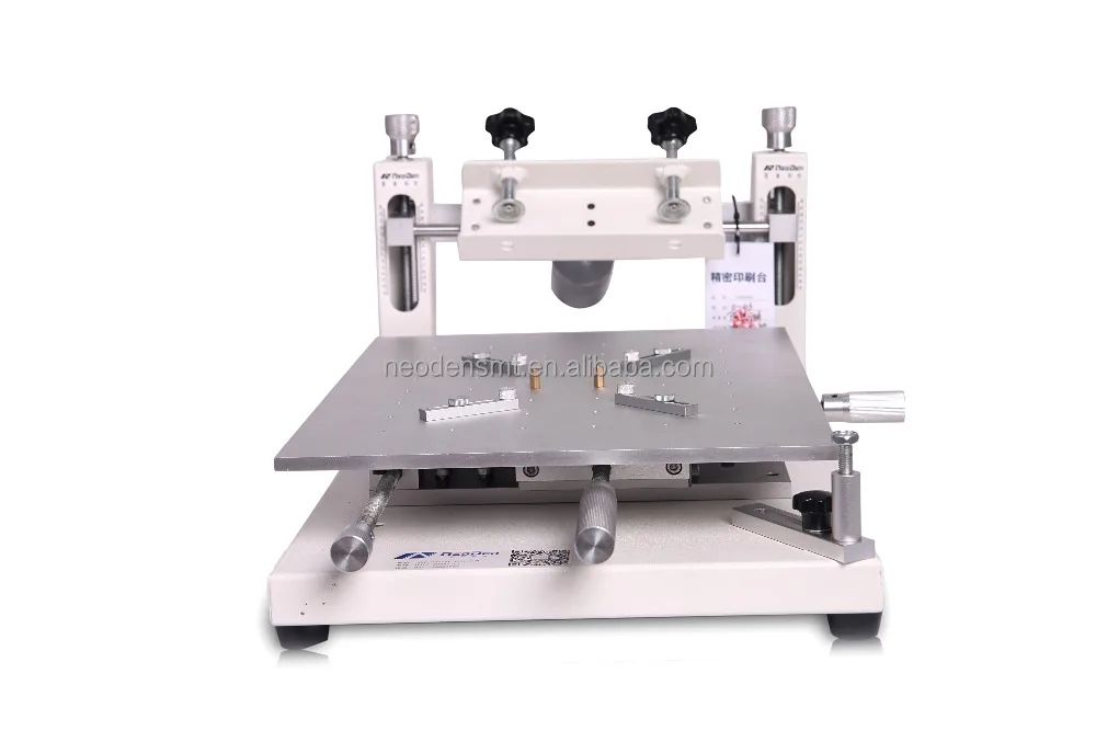 SMT stencil printer NeoDen PM 3040 pcb stencil solder paste printer