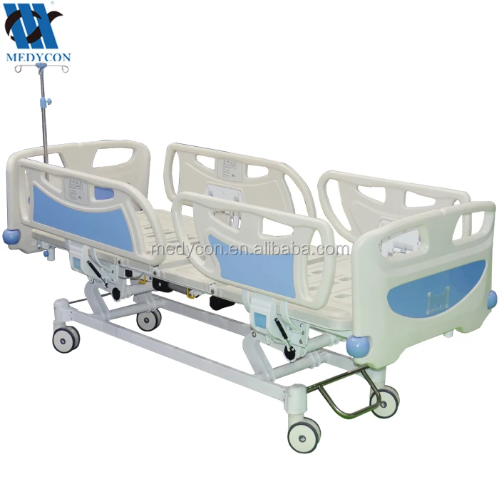 Metal hospital bed automatic 3 functions electric adjustable bed mechanism