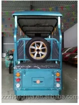 Лидер продаж легкий электрический велосипед полный трехколесный рикша для пассажира