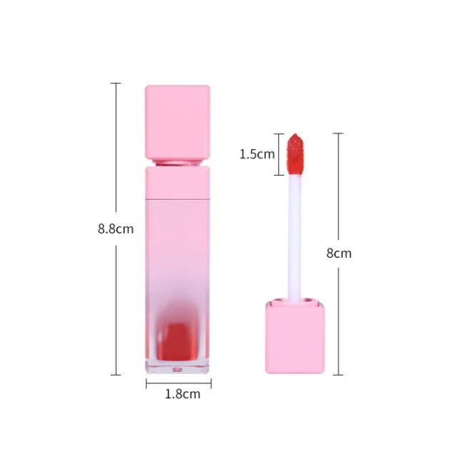 Custom cosmetics Multi-color long lasting OEM  lip gloss waterproof vegan metallic private label glossy  liquid lip tint