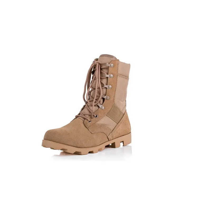 
Hot Selling High Ankle Desert Jungle British Army Boots 