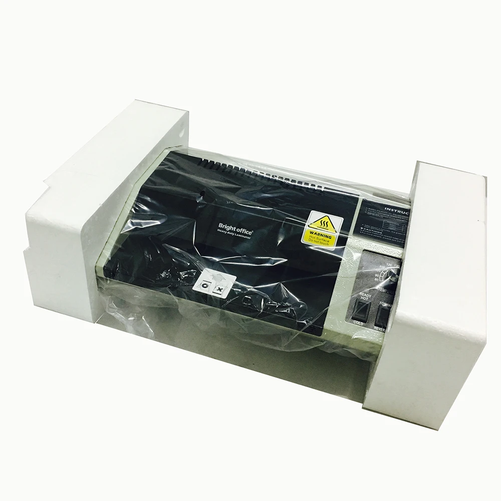 best quality heavy duty heating elements laminator machine a4 bright office 4 rollers