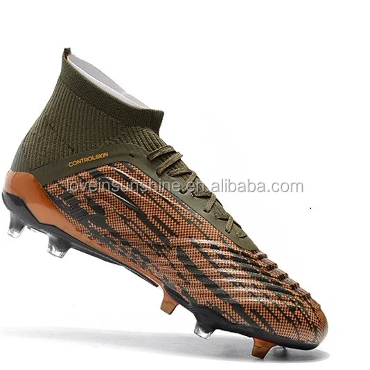 
top quality new design football shoes, men outdoor soccer shoes, Name brand football boots 