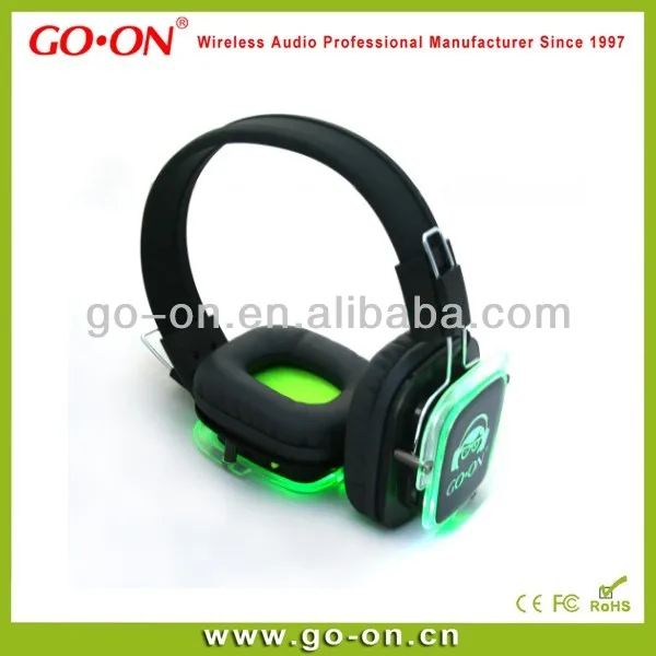 Enjoy the music freely silent party headphones