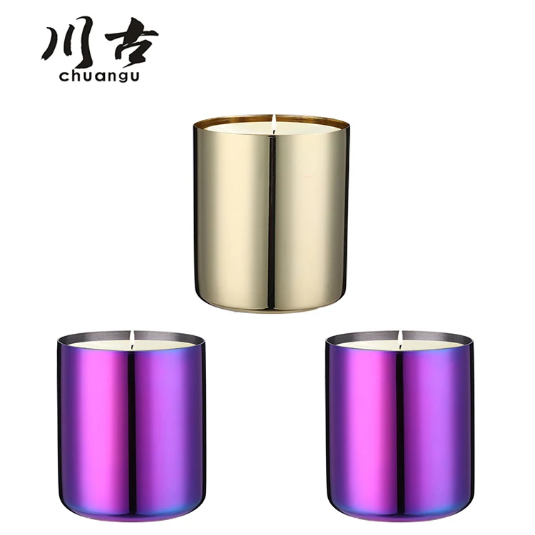 
Best round candle jar wholesale copper candle cup,metal jar for candle 