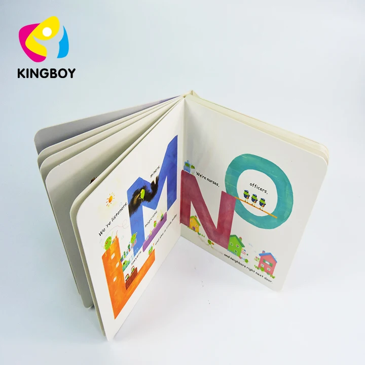 Хорошее качество паркетная доска книги для детей с надписями на английском языке обучения Книжное производство