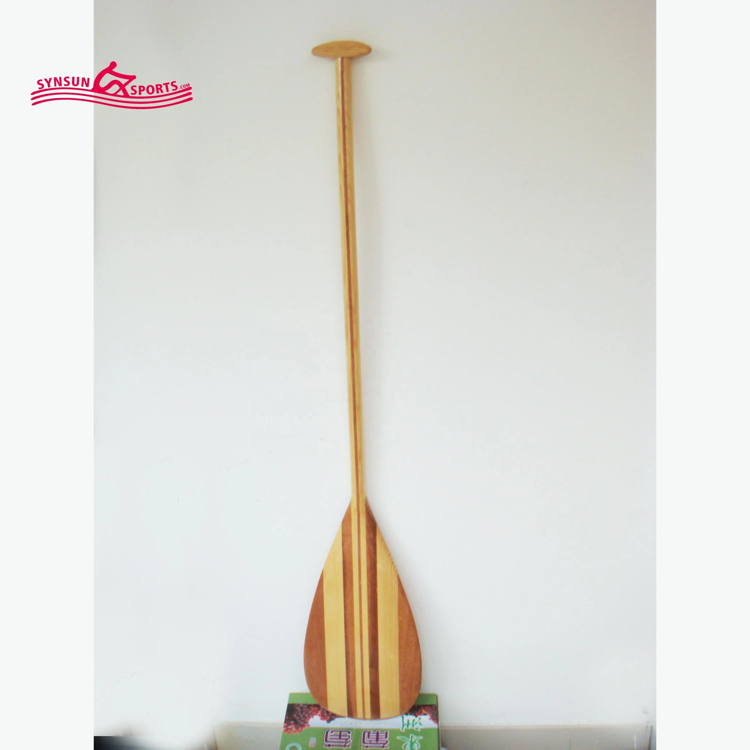 synsun bent outrigger Canoe Wooden Paddle