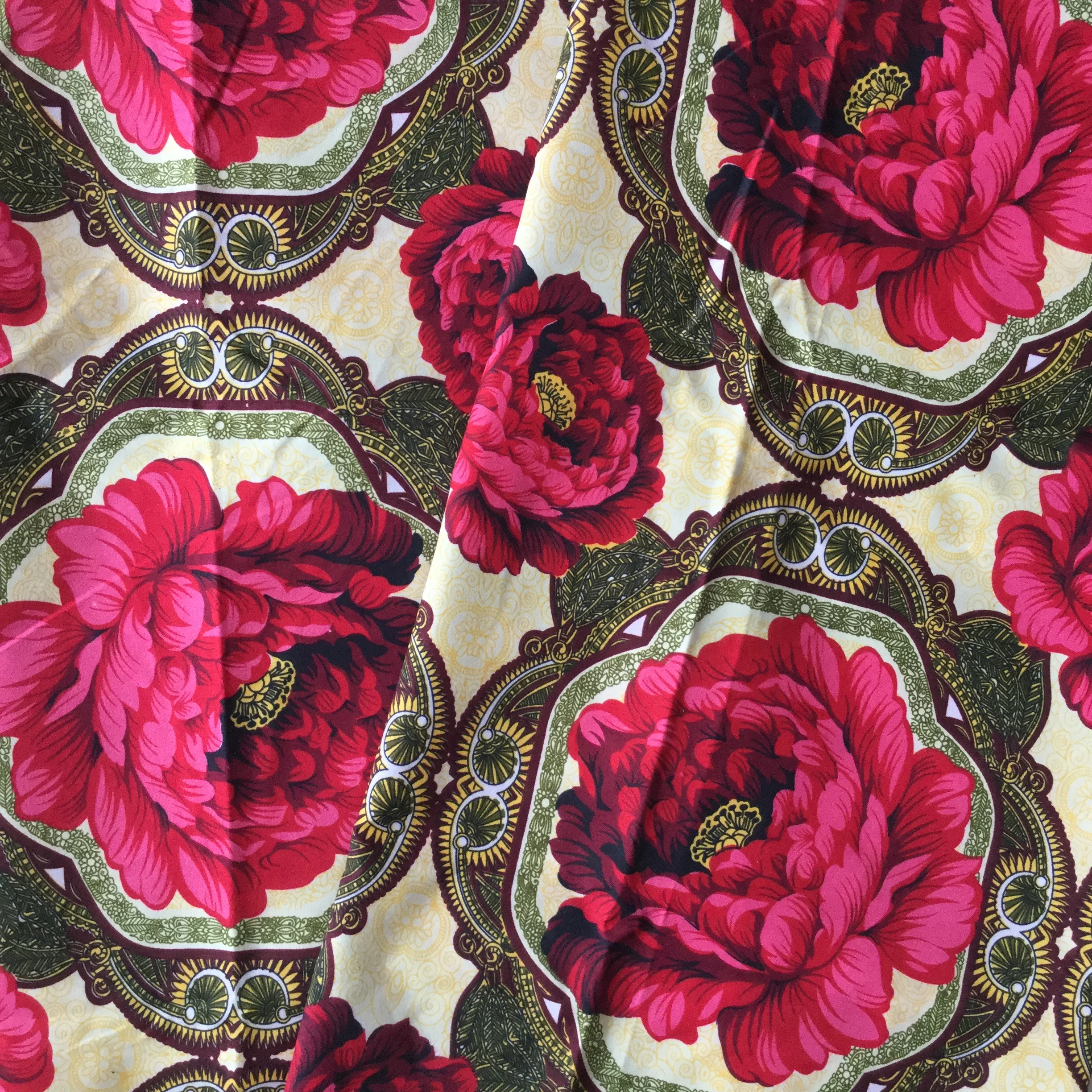 Twill weave disperse printing and dyeing can be used for bedding polyester cloth