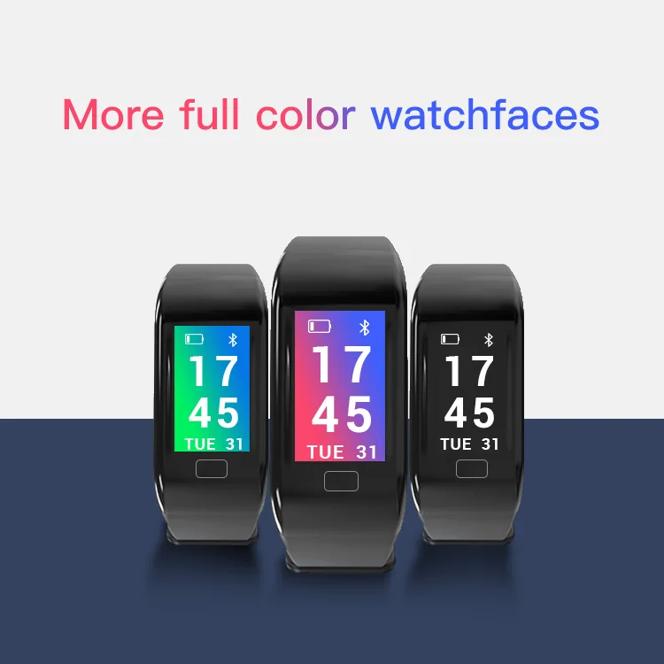 Водонепроницаемый наручный браслет forcast с цветным экраном, фитнес-трекер кислорода, напоминание о звонках для IOS и Android смартфонов