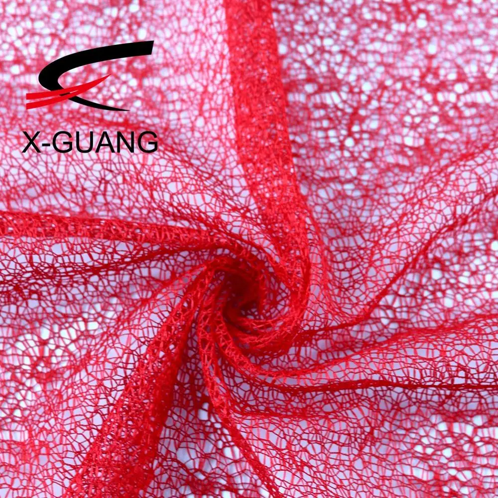 
Poly Net Spider Mesh Flower Packing Warp Knitted Polyester Net Mesh Fabric 