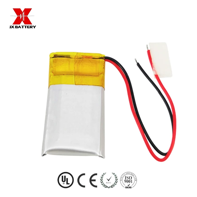 Rechargeable Lithium li polymer battery 3.7v 75mah 401222