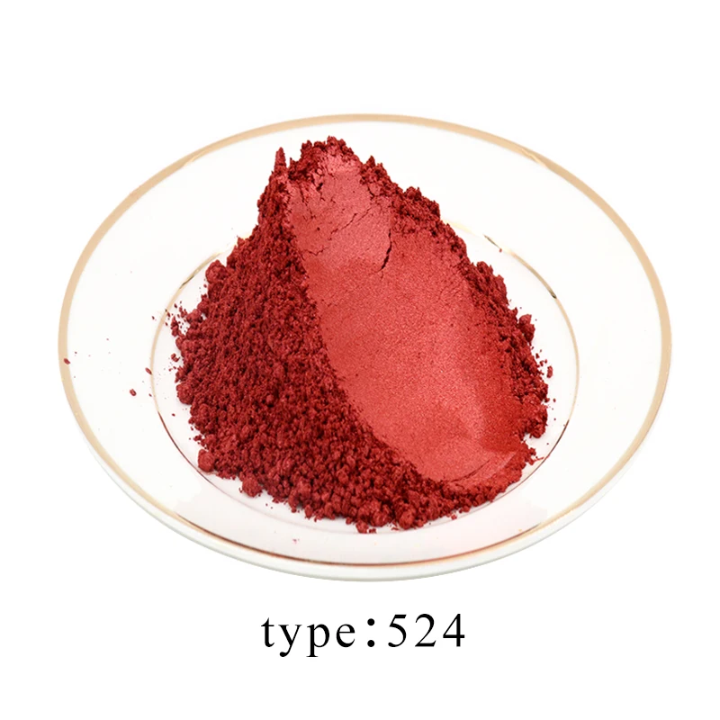 Factory Price 50 g Genuine 5 Colors Colorful Pigment Pink Brown Orange Red for Handmade Soap Crafts Making Pearl Powder