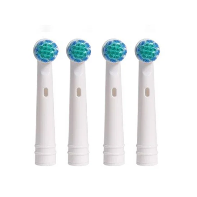 4 шт./упак. совместимые сменные насадки для зубной щетки для Электрическая вращающаяся зубная щетка с блистерная упаковка