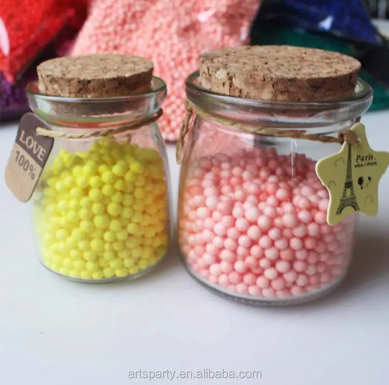 8g Gold polystyrene balls,eps foam balls for wedding party decorations soft foam balls