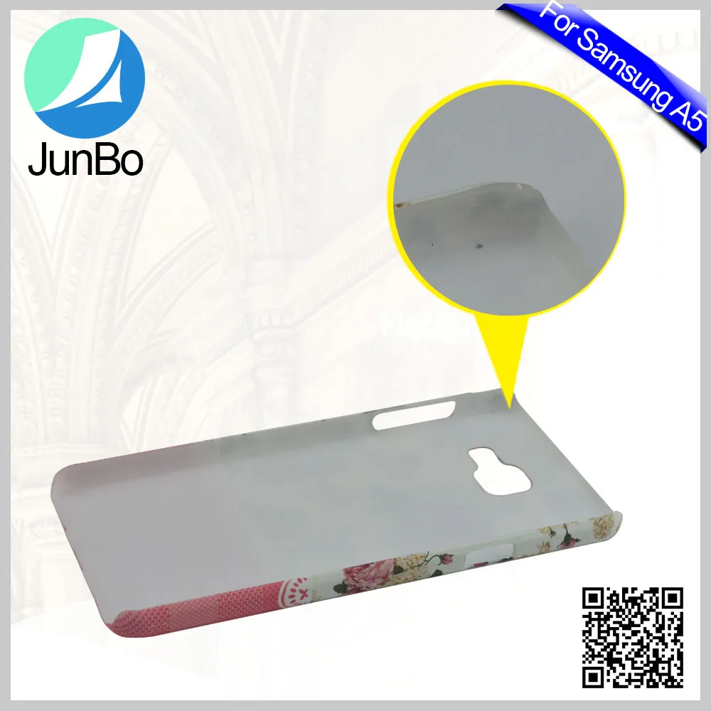 Горячий Продавать Серебристые Жесткий PC Чехол для Samsung A5, Мультфильм Pattern Крышка Чехол для Samsung A5 Мобильный Телефон