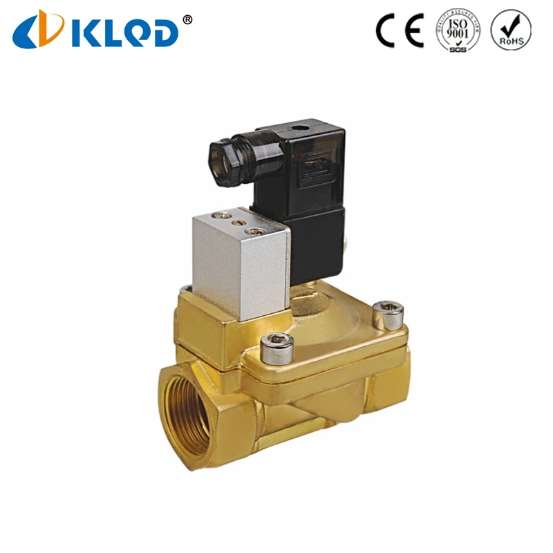 Пилот Тип Высокое Качество С Ручной Переключатель 2 Способ 24 В Электромагнитный Воздушный Клапан