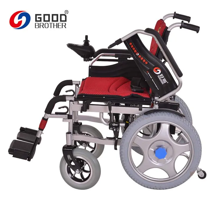 HG-W680B Folding LightWeight big rear wheels  electric Power Wheelchair