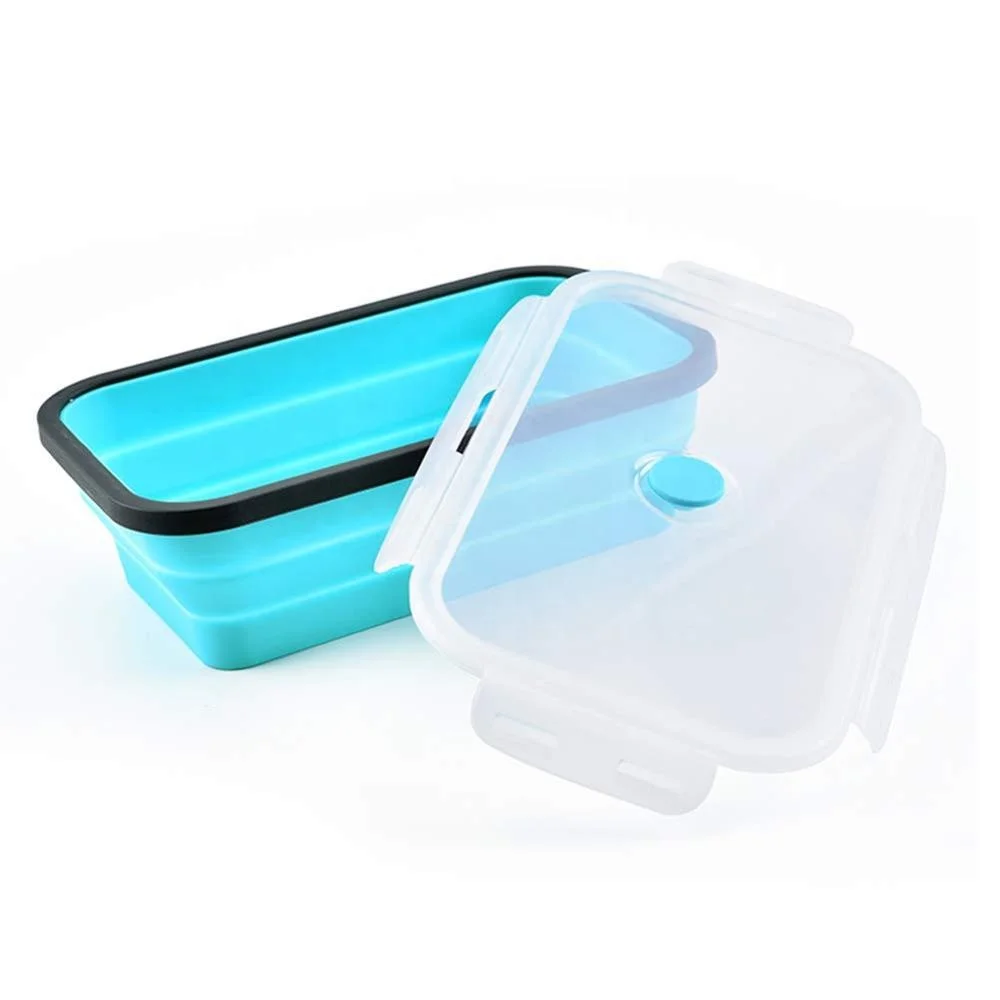 Set of 4 Collapsible Silicone Food Storage Container