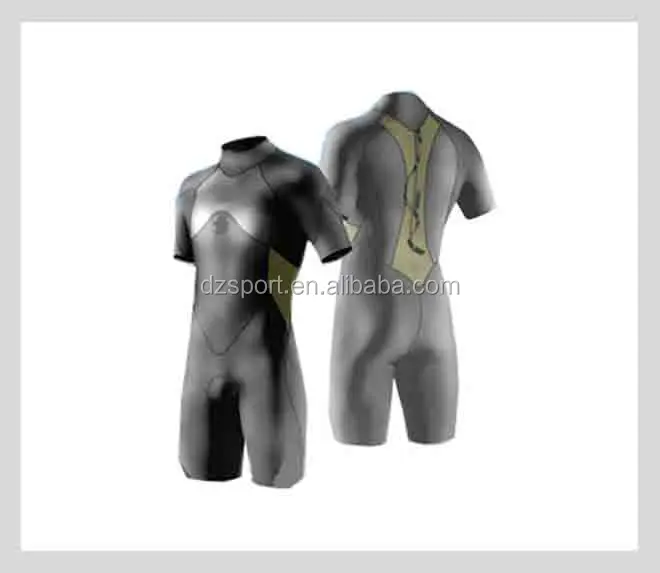 Popular 2.5mm OEM Neoprene wetsuits neoprene surfing wetsuits Neoprene Man shorty for Surfing