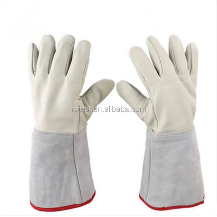 working cryogenic safety gloves for liquid nitrogen protection
