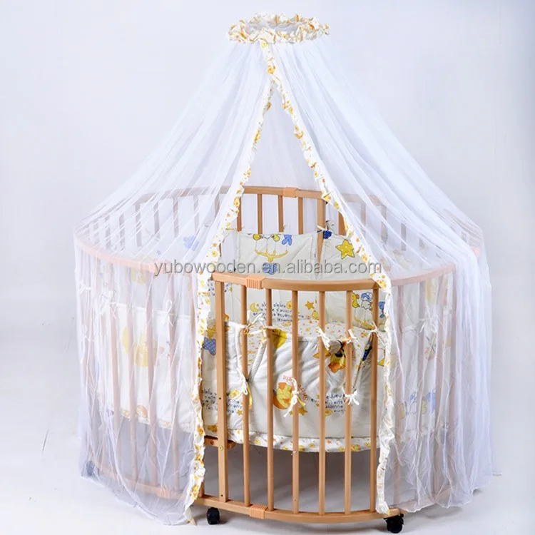 
adjustable wooden baby oval playpen in blue dealer 