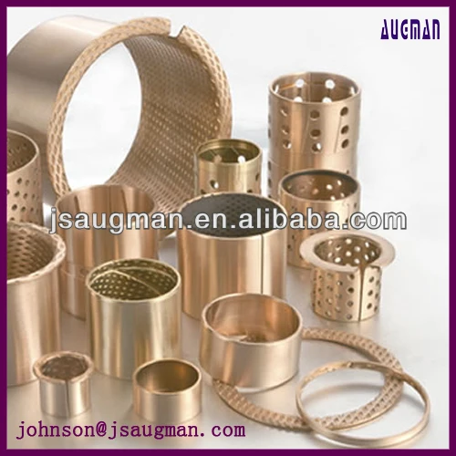 
oilite wrapped bronze bushing oil impregnated bronze bushing 