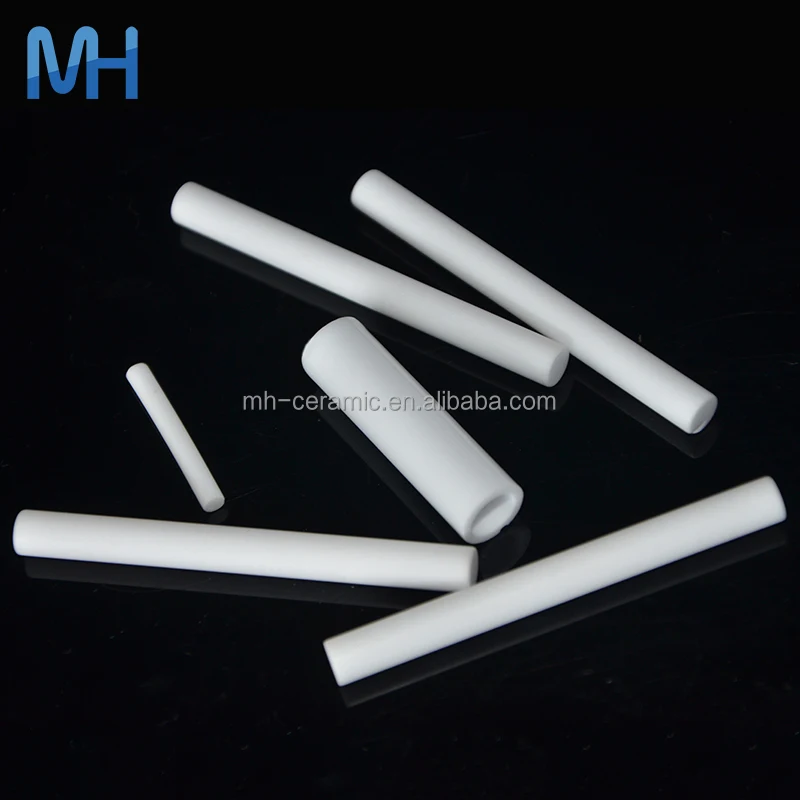 Промышленные керамические производство глинозем керамические трубки 99% al2o3, керамическая al2o3 трубки