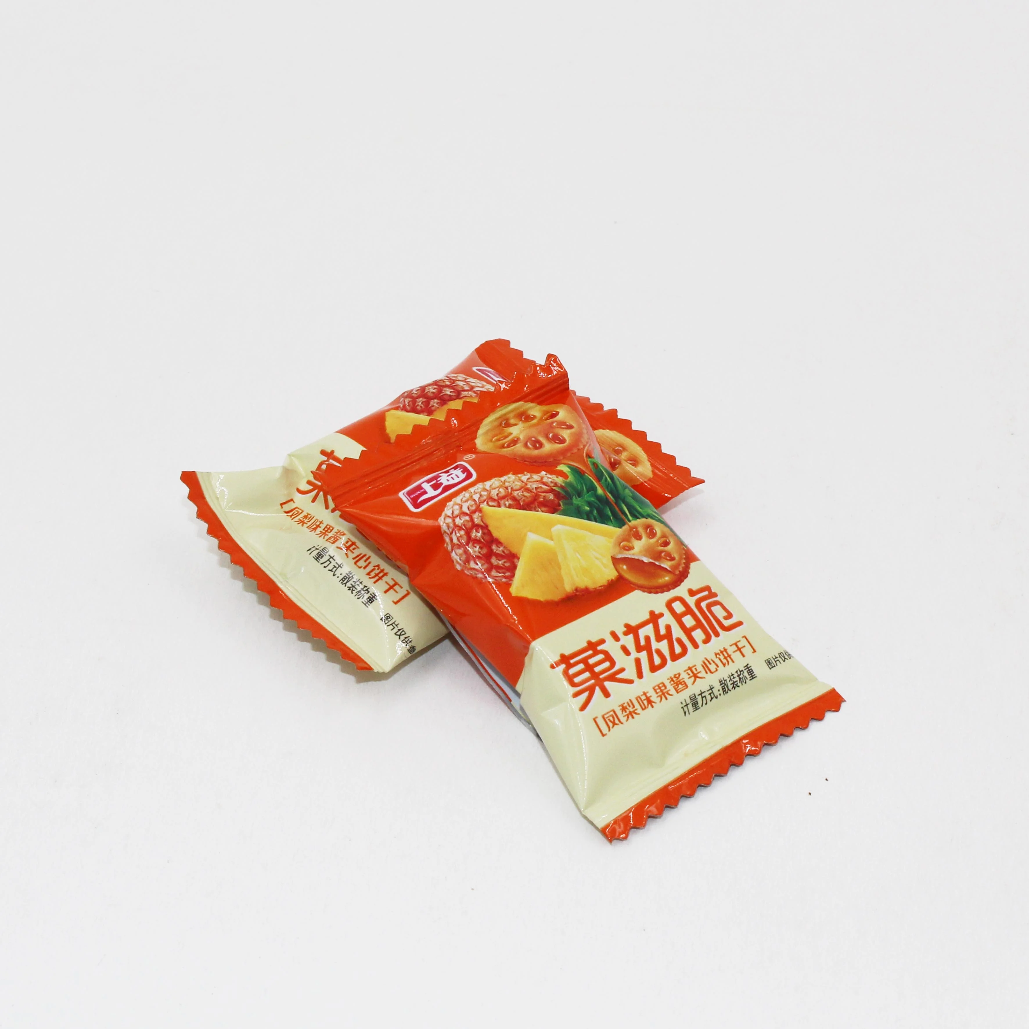 OEM 168 г Guozicui, печенье с наполнителем из джема, клубника, ананас, сэндвич, оптовая продажа, торт и печенье с печатным мешком