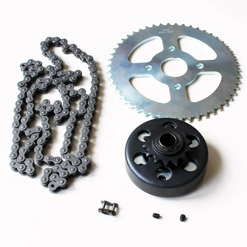 14T 3/4' Bore #420 Centrifugal Clutch Set 50T Sprocket For Mini Bike