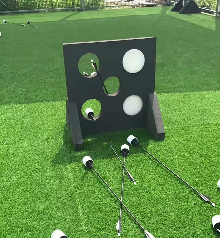 Archery shoot set tag game foam tip arrow and bow equipment