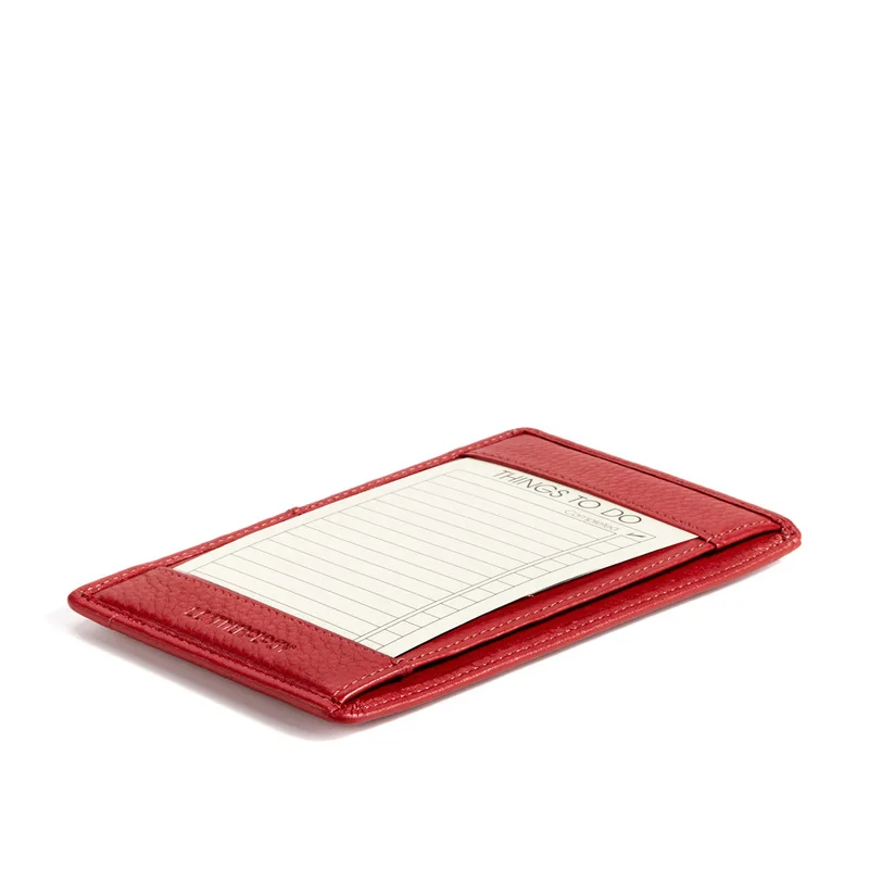 Вещах которые можно сделать примечание Jotter персонализированная кожанная индексная карта держатель