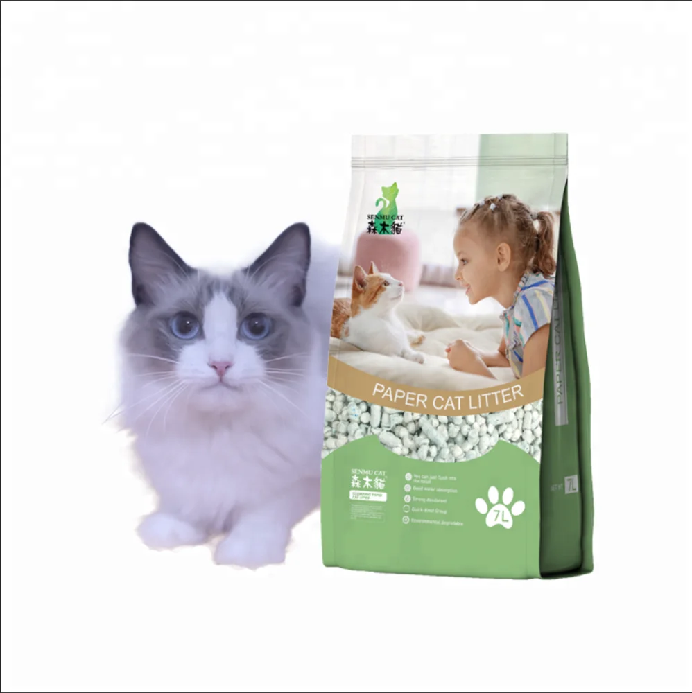 For Cats Pet Cleaning Toilet Friendly Cat Litter Environmental Protection Natural Plant Cat Litter For Pet Clean