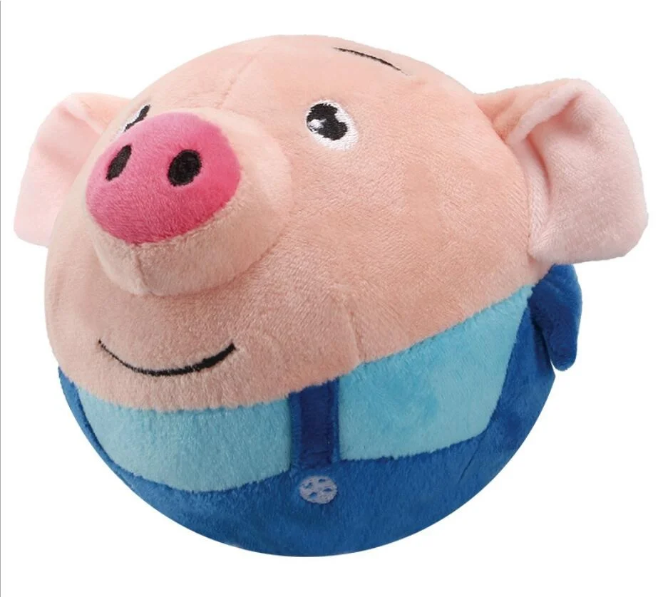 
custom plush pig and daruma ball stuffed toy 