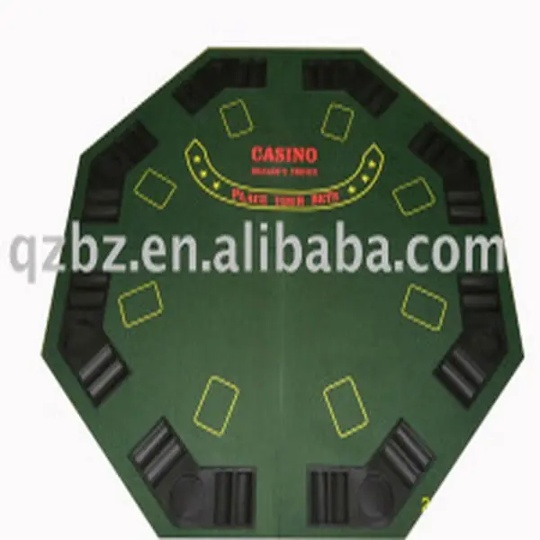 entertainment octaganal poker table